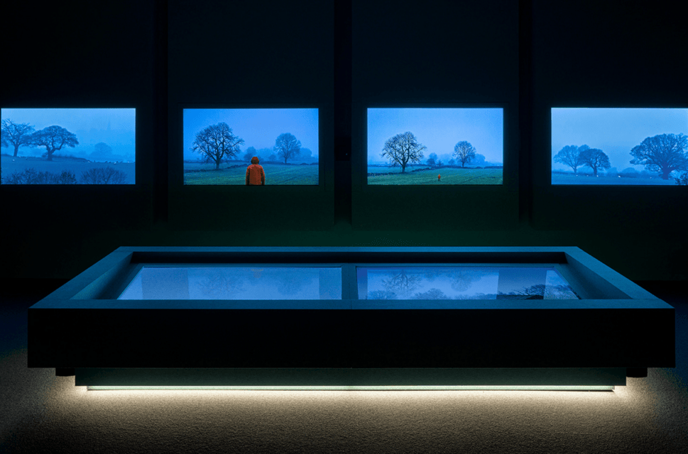Listening All Night To The Rain, by John Akomfrah. Canto VII. British Pavilion 2024. Photo by Jack Hems © British Council